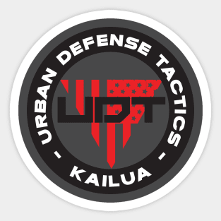 Urban Defense Tactics logo - Kailua Sticker